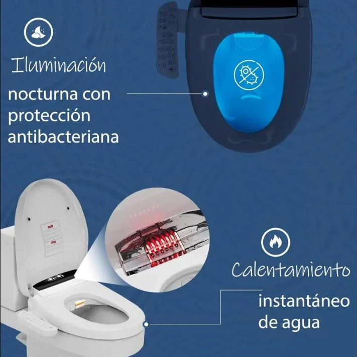 Foto 5 de TokyoSeat Confort y Elegancia — Asiento Inodoro Inteligente con Chorro de Agua Caliente