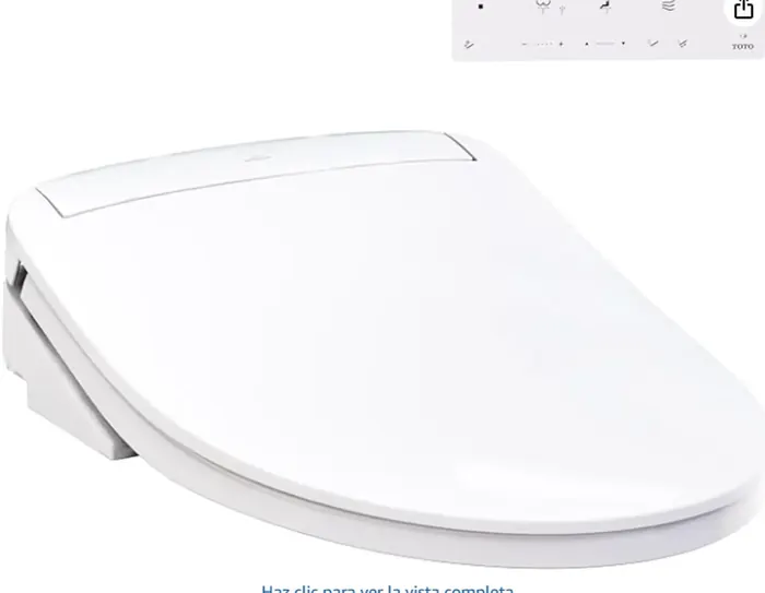 TOTO WASHLET KS6 - Asiento de Inodoro con Bidé Electrónico Premium, Redondo