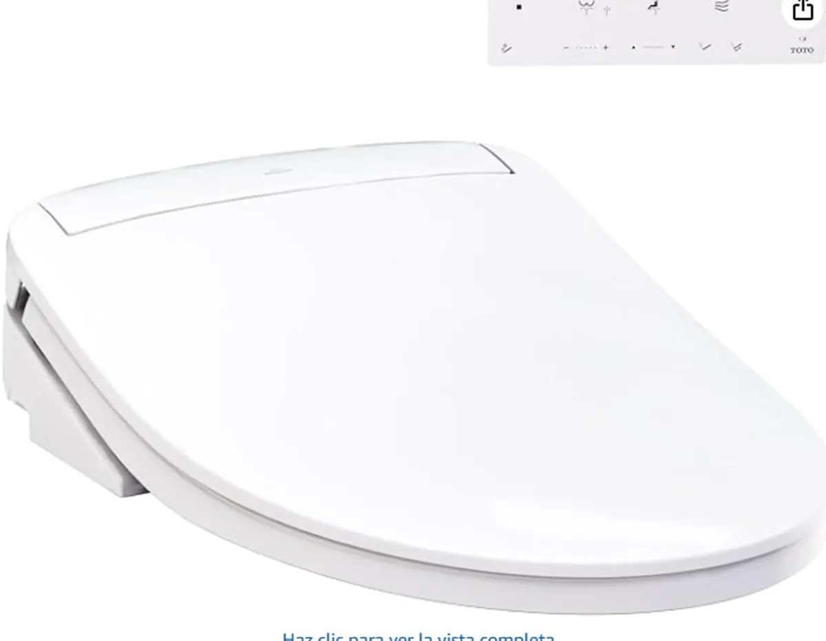 Foto 1 de TOTO WASHLET KS6 - Asiento de Inodoro con Bidé Electrónico Premium, Redondo