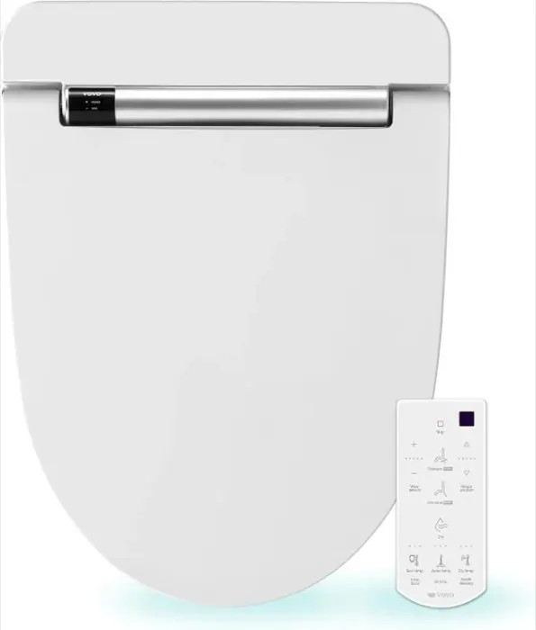 VOVO STYLEMENT VB-4000SE — Asiento de Bidé Electrónico Alargado con Desodorización Automática y Esterilización UV